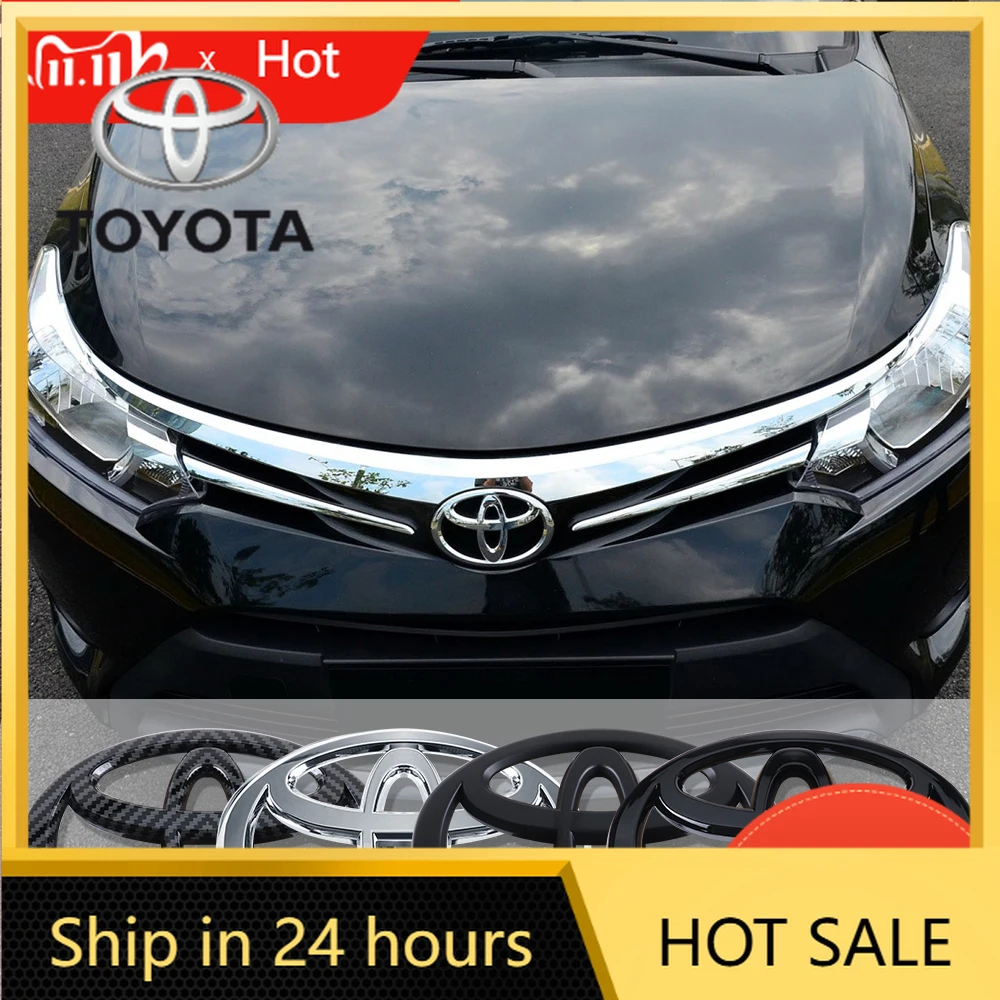 

Car Stickers Fot Toyota 2026 New 1pc 3D ABS Car Front badge Letter Sticker Replace Style For Toyota Corolla Yaris Rav4 Corolla C