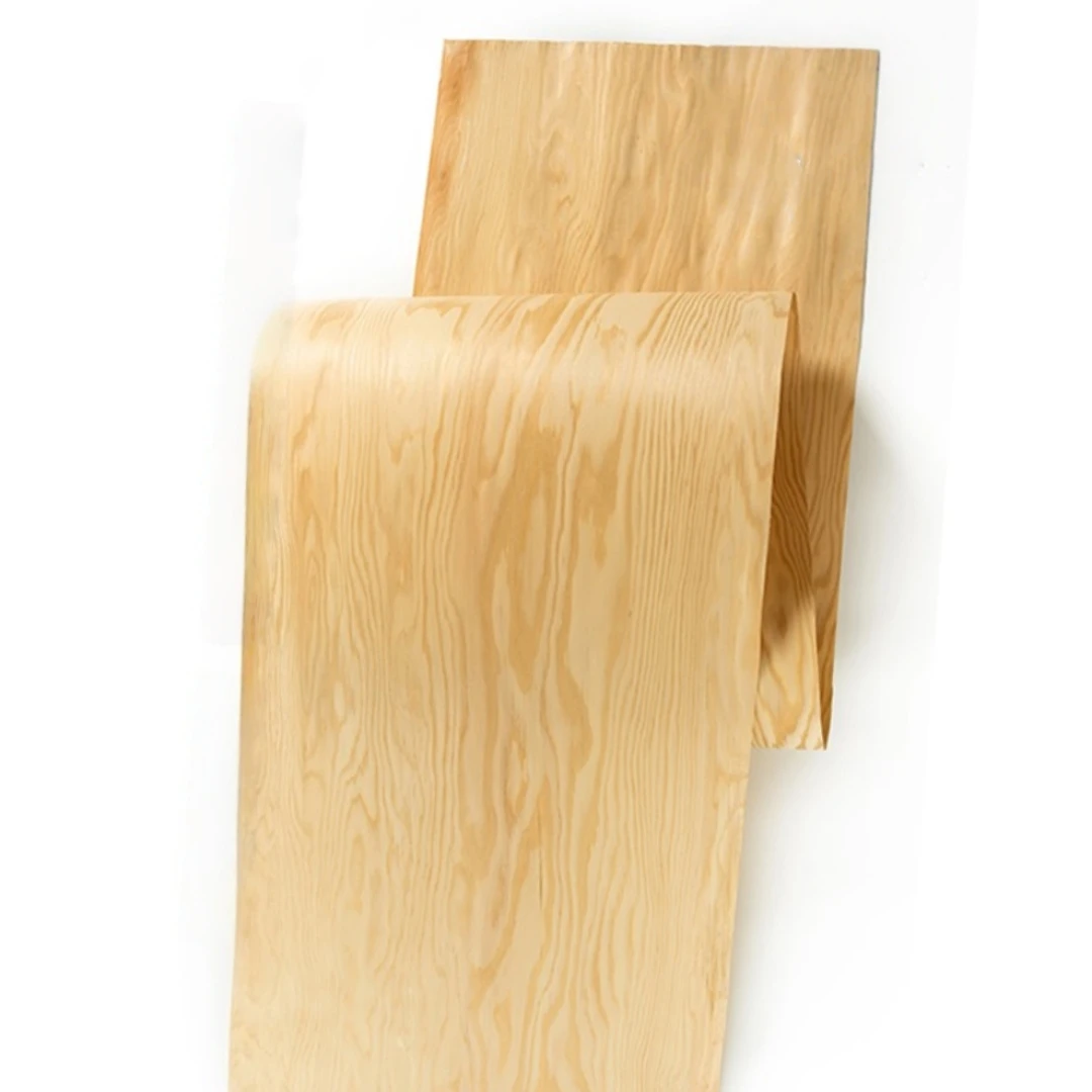30x250cm Natural Wide Rotary Cut American Pine Wood Veneer for Furniture Interior Wall Cabinet Surface Panel Decoration