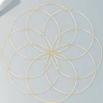 10pcs Metal Dream Catcher Hoops 2.76 Inch Craft Rings For Diy Plant Hangers Tassel Art Home Decor Wind Chimes Accessories