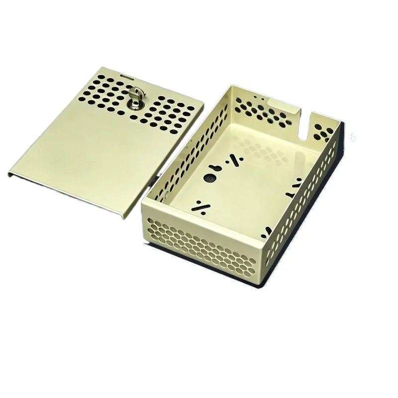 For Mini Handheld Computer Host Security and Confidentiality Chassis Cover   Protective Cover Iron Case, Protective Case