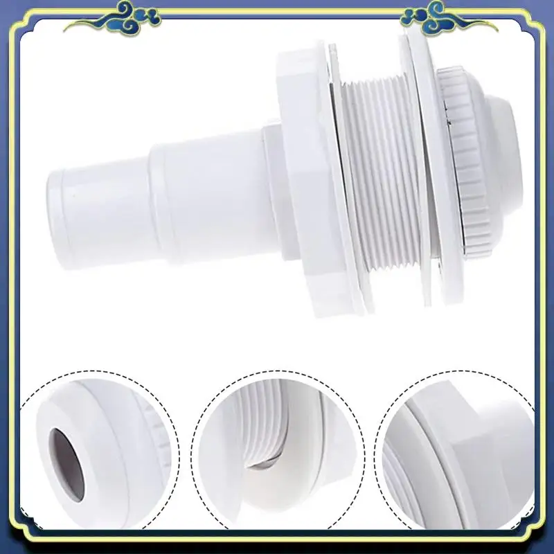 

A56P-4Pcs Replacement Parts Adapter For Hayward SP1023 Above Ground Pool Complete Return Outlet Jet Fitting Adapter Hot Tubs Swi