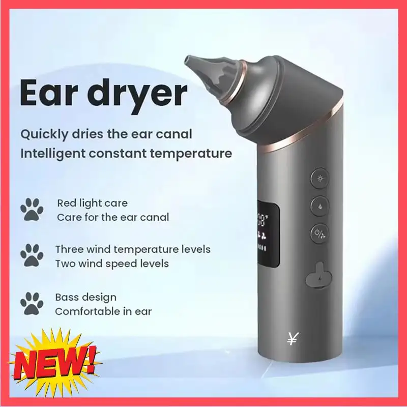 

B17C Сушилка для ушей Электронная грелка для ушей для сушки ушных каналов для предотвращения роста бактерий и воспаления A