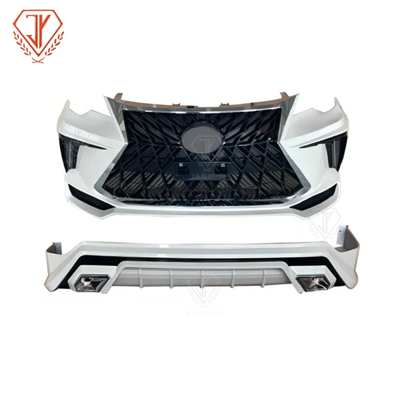 JY Design Car Bumpers Body Kit Front Bumper and Rear Bumper Diffuser Accessories 2016+ Brand Quality ABS for  Fortuner