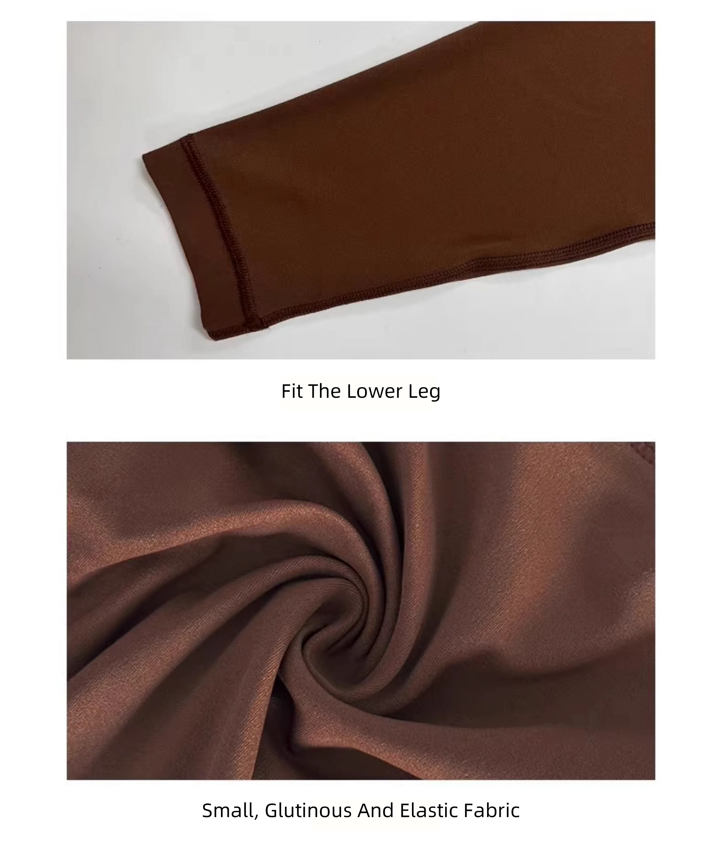 Sommer-Yogahose für Damen, hohe Taille, elastisch, formgebend, keine unangenehmen Linien, atmungsaktiv, für Laufen, Fitness, Training, Yoga, Sport. – Detail 6