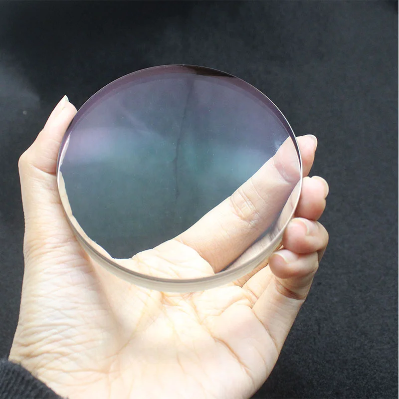 Lente Objetiva Acromática Dupla Lente Cimentada Telescópio Lentes Ópticas Faça Você Mesmo Comprimento Focal 330 mm Revestimento Verde 82 mm