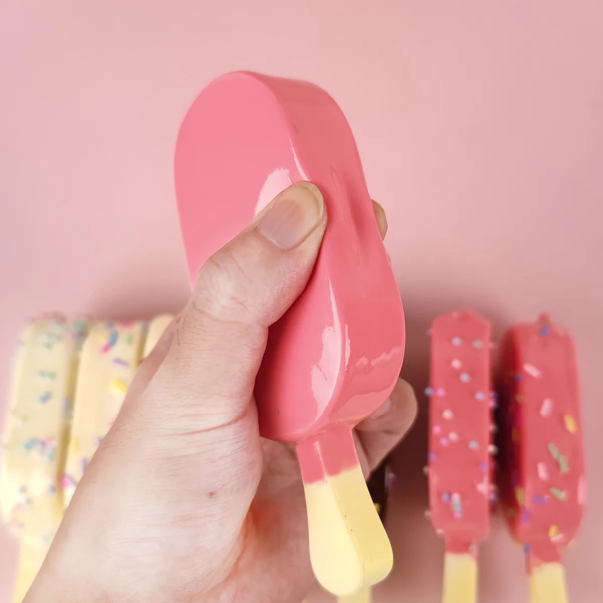 Fake Simulated Food Popsicles Ice Cream Dessert Cake Ornaments Cute Sweet DIY Decor Holiday Photography Props Gifts