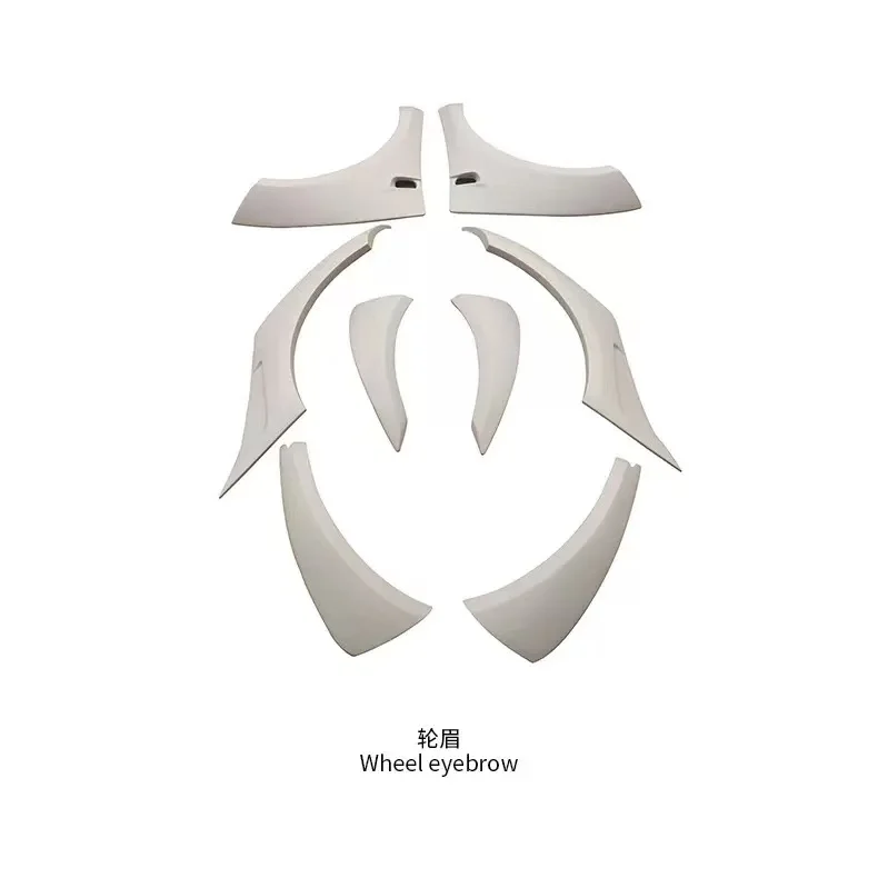 

Обновленный полный комплект кузова в стиле Jedi для Mercedes Benz SMART 453, включая передний бампер, капот, колеса, расширители крыльев для бровей