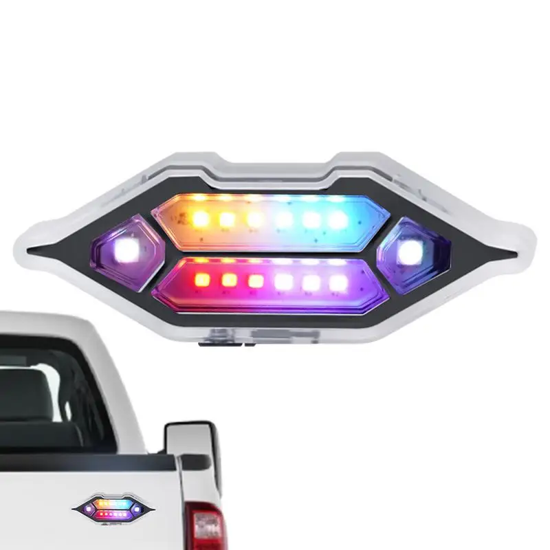 Car Warning Light Car Anti Theft Light Flashing Device Security Light Waterproof Car Solar Power Flashing Device Anti-Theft Led