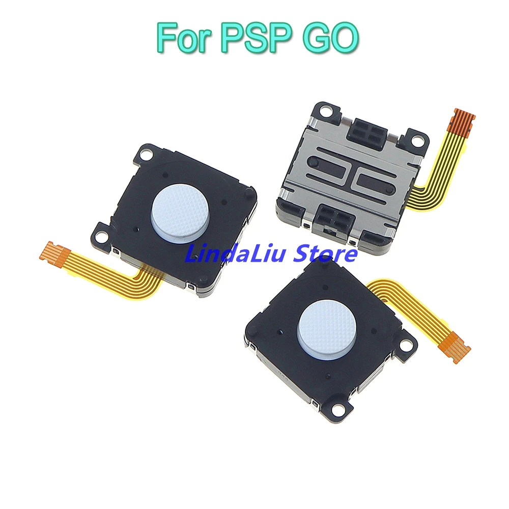 

100PCS Original New High Quality White 3D Joystick Replacement For PSP GO Game Controller joystick Rocker