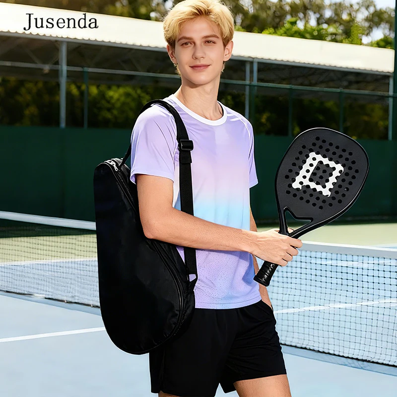 Ultralight Portable Tennis Bag Waterproof Abrasion-Resistant Oxford Cloth Tennis Racquet Storage Bag Single-Shoulder Racquet Bag
