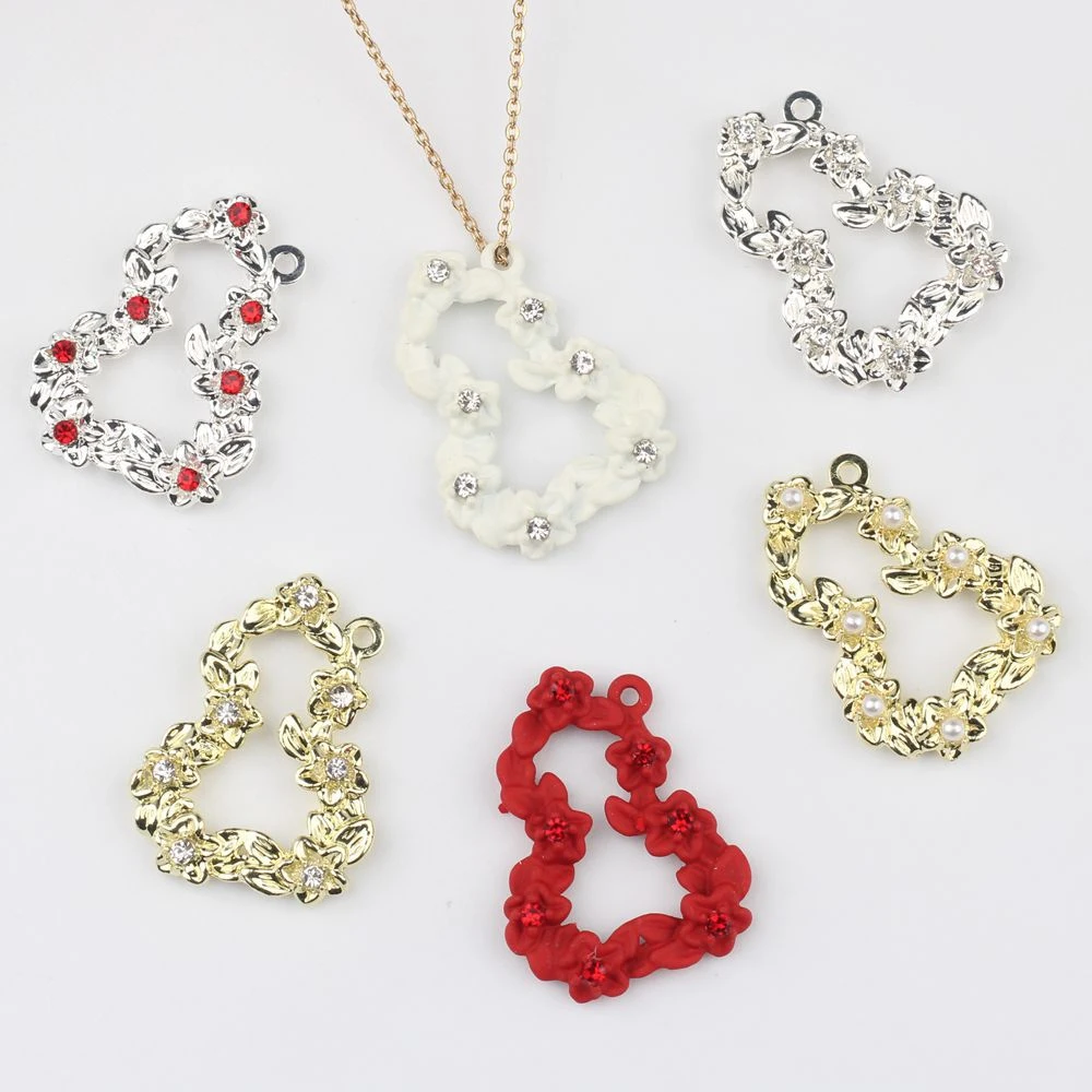 

10pcs Cute Hollow Out Gourd Shape Charms Pendant Earring Necklace Bracelet Jewelry Making Accessories DIY Handmade Ornaments