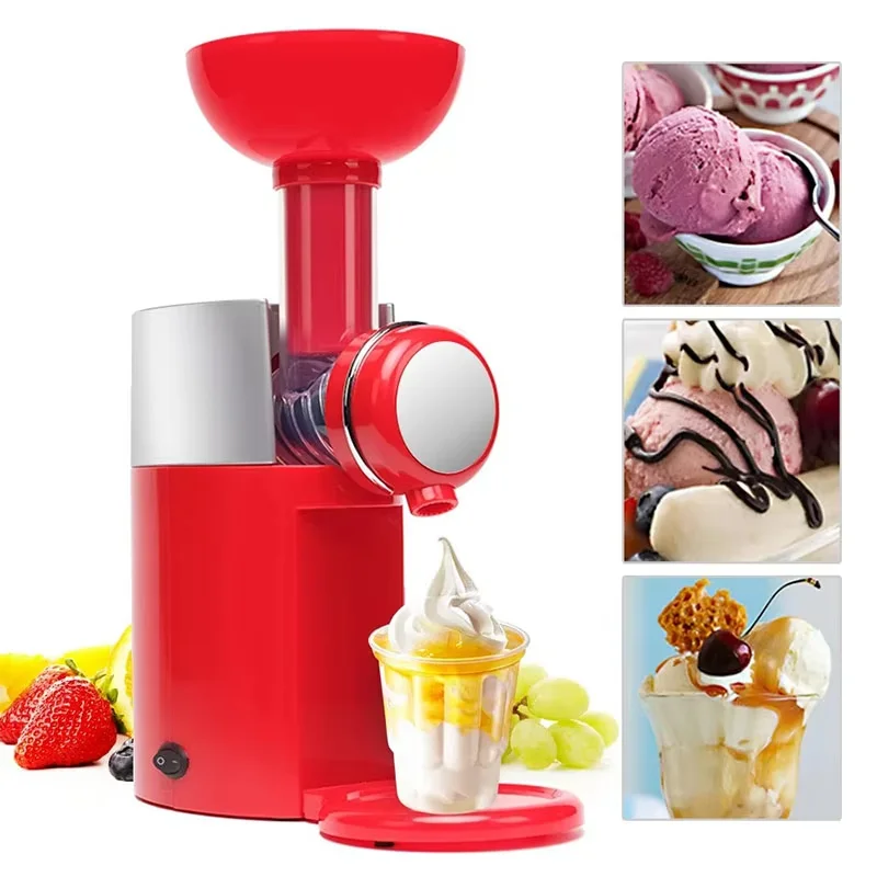 Macchina automatica per frutta congelata, macchina per gelato alla frutta, macchina per gelato domestico, macchina per frappè