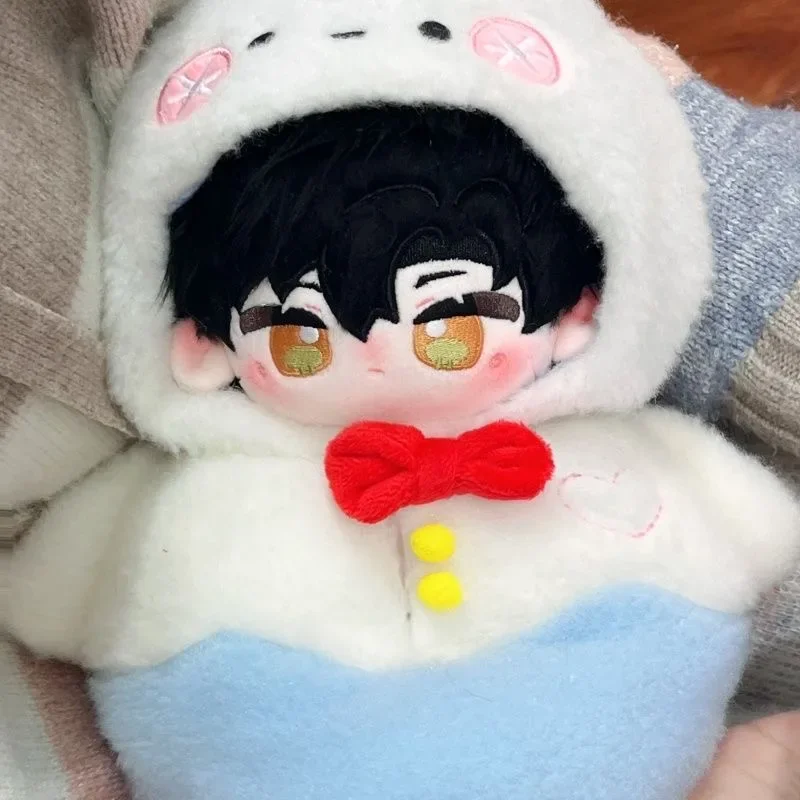 

Мягкая аниме-игра 20 см Rafayel Xavier Love and Deepspace Sylus Crow Zayne, плюшевая одежда, шапка, комбинезон, одежда с капюшоном, 20 см