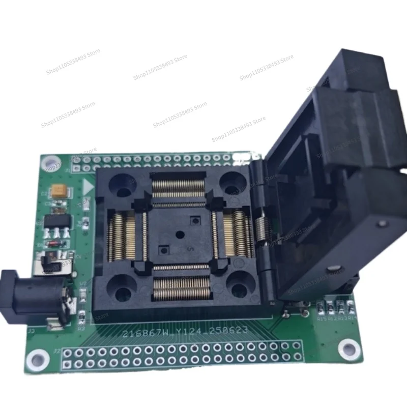 For TMS320F280037/F280039 LQFP100 IC Test Block Burning Block Production Programmer