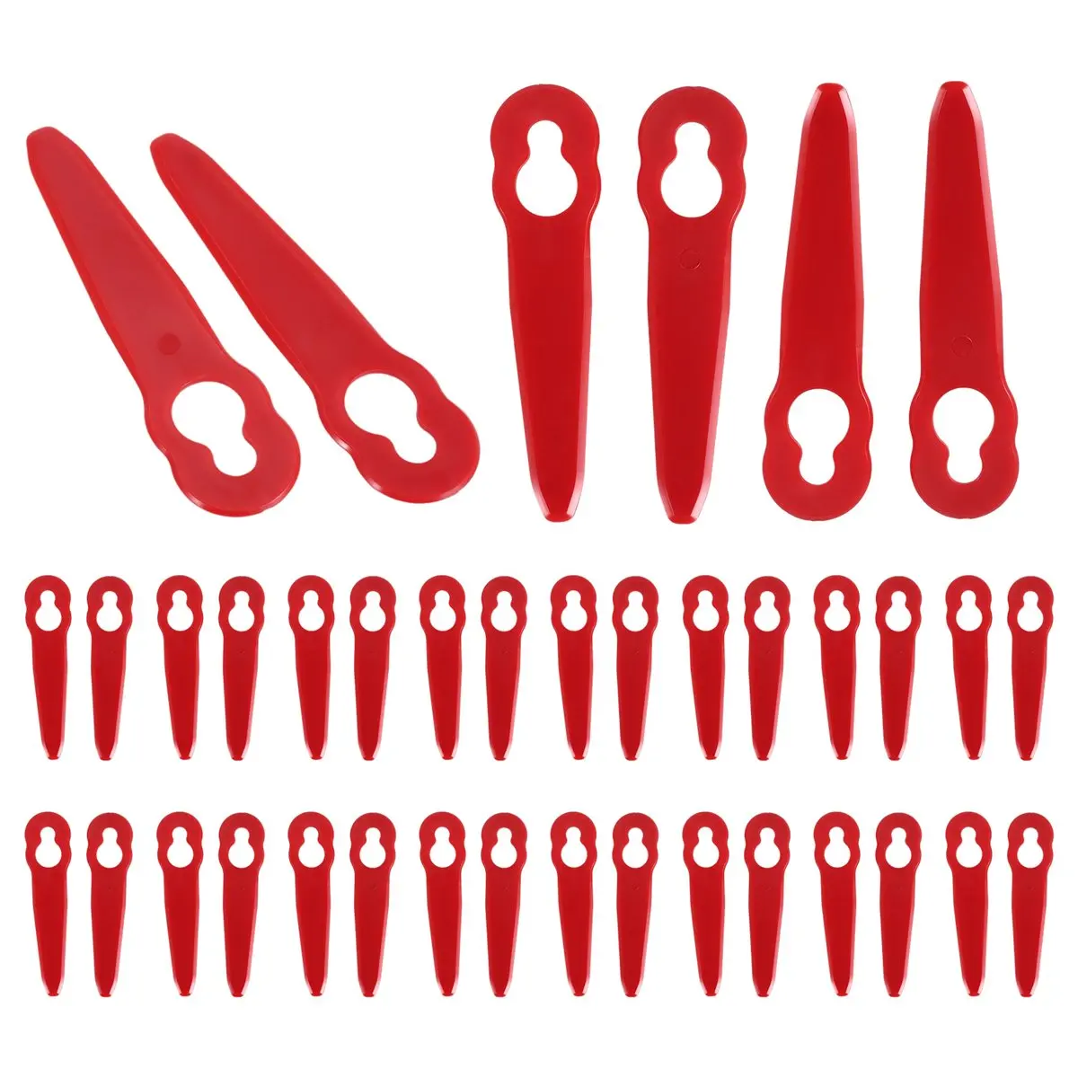 ملحقات شفرات بلاستيكية بديلة 40 قطعة لـ STIHL Polycut 2-2 FSA 45 ماكينة تشذيب العشب #3