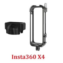 CYNOVA Metal Cage For Insta360 X4 Insta 360 X 4 Camera Accessories