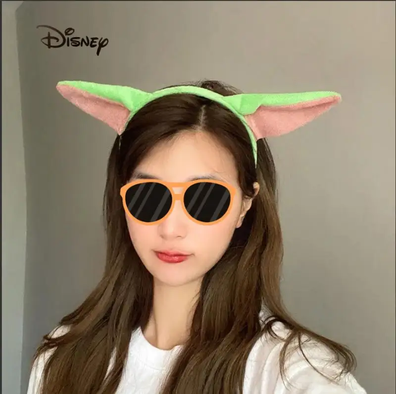 disney-bebe-yoda-bandeau-extensible-en-peluche-cheveux-accessoires-star-wars-anime-figure-cosplay-alien-bandeau-cheveux-enfants-cadeau