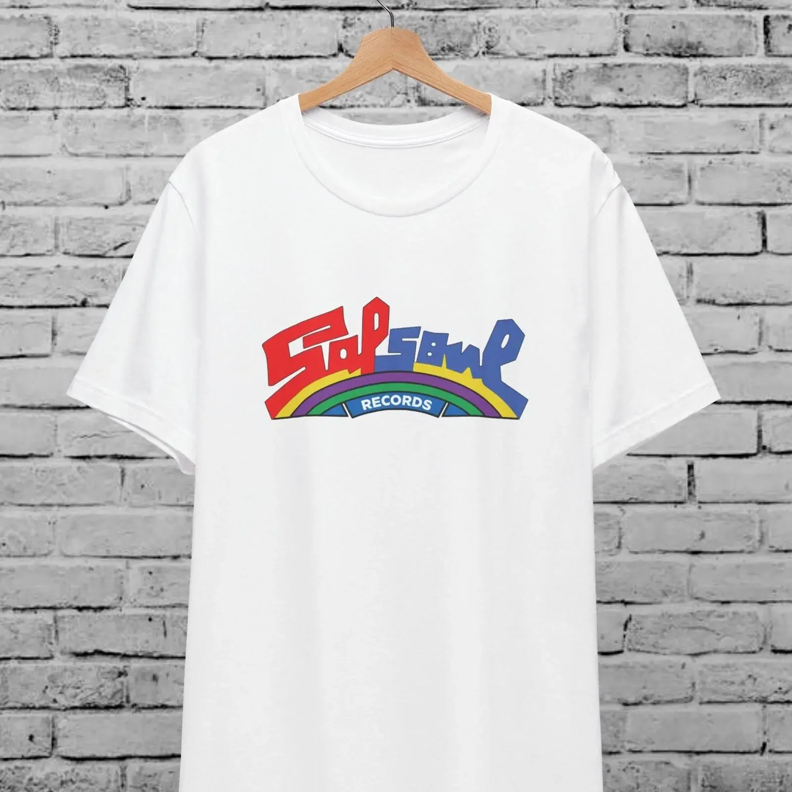 Retro Salsoul Records Disco T Shirt Studio 54 Larry Levan Casual for DJ Birthday Present vintage Washed graphic Slightly