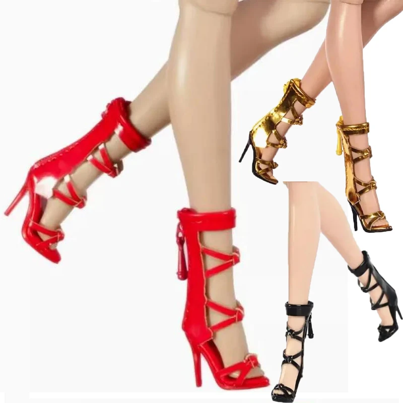 

1/6 Fashion Supermodel BJD Doll Shoes High Quality Handmade Toy Shoes Pretty Doll Boots Fit For Your FR2 FR6.0 Dolls Accessories