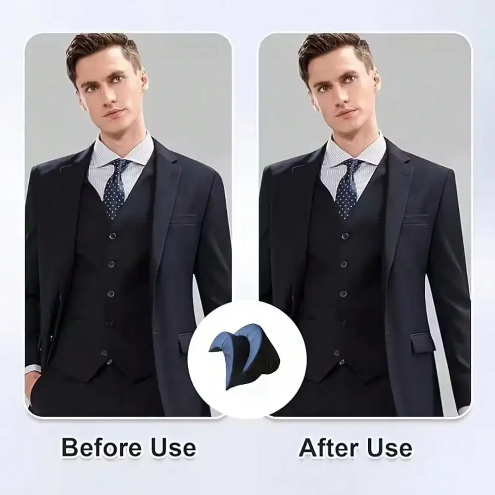 2/4 Stück verdickte 35-mm-Schulterpolster zum Nähen von DIY-Jacken, Hochzeitskleidern, T-Shirts und mehr – Detail 5