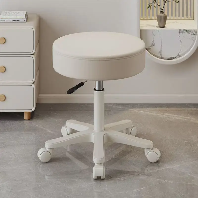 Home Makeup Chair Leisure Chair With Wheel Set That Can Rotate 360 Degrees And Lift Office Chair Thick Fabric