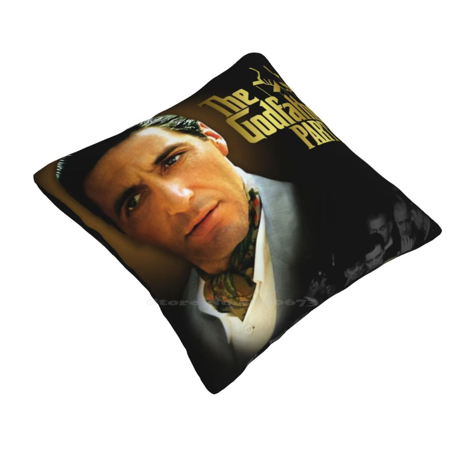 The Godfather ( 1974 ) Home Sofa Car Waist Throw Pillowcase The Godfather Mafia Corleone Italian Film Al Pacino Classic Funny