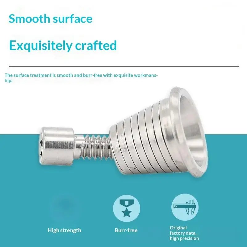 【Y】Osstem Multi-Unit Titanium Base Abutment CAD/CAM Grade 5 Ti-Base High Precision Implant Restoration For Dental Clinics & Labs