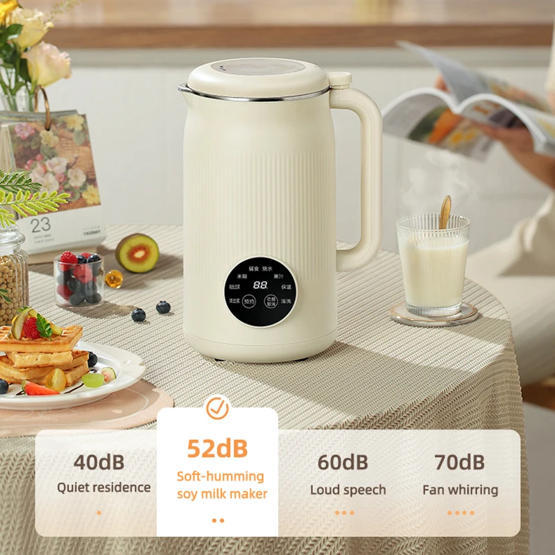 1000ml Soybean Milk Machine Automatic Intelligent Food Blender Electric Fruit Juicer Water Boiling Kettle Rice Paste Maker 220V image 3