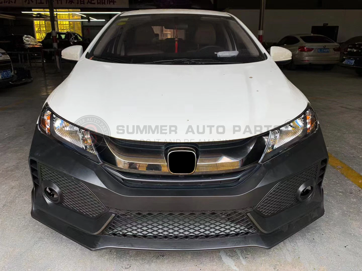 Car Bodykit For Honda city 2015-2020 Change to Type R style Front bumper Rear bumper