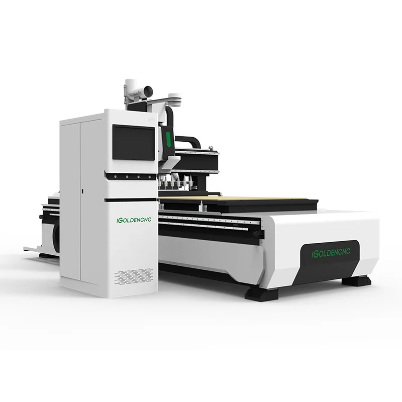 1325 ATC CNC Router Wood Carving Cutting Machine With Auto Tool Changer