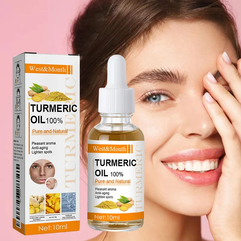 

Turmeric Dark Spot Corrector Face Serum Lift Brighten Firming Smoothing Moisturizing Essential Oil Diffuser Hydrating Face Care