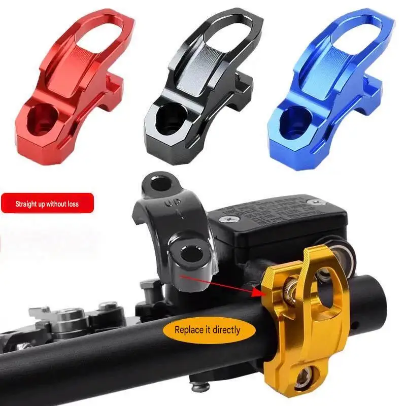 For PCX 125/160/ADV 150/350/X-ADV750, replace the accessory handlebar clamp without damaging the structure.