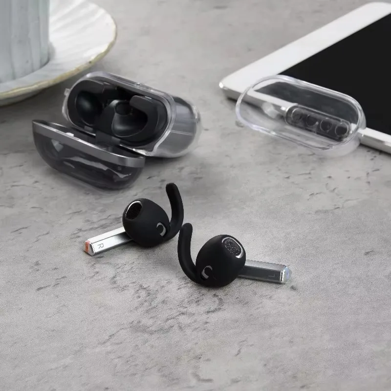 For Samsung Galaxy Buds 3 Flexible Soft Silicone Eartips Sport Earhooks Non-Slip Anti-Slip Comfortable Earbuds Case Cover Buds 3