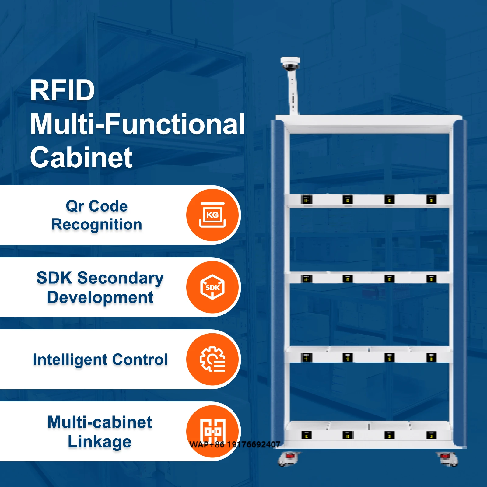 16-Bay Intelligent Weight Shelf for Construction PPE & Safety Gloves Real-Time Tracking Weight-to-Qty Conversion, of Over200 kg