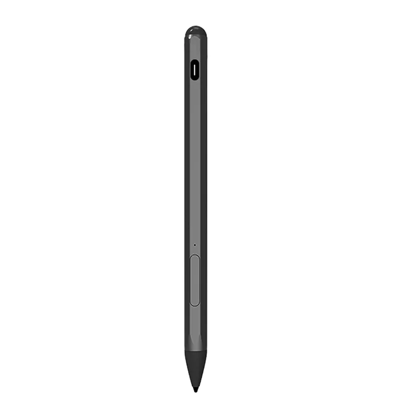 Active Stylus Pen for Microsoft Surface Pro 8 7 6 5 4 X Laptop 4096 Levels Pressure Palm Rejection-Black