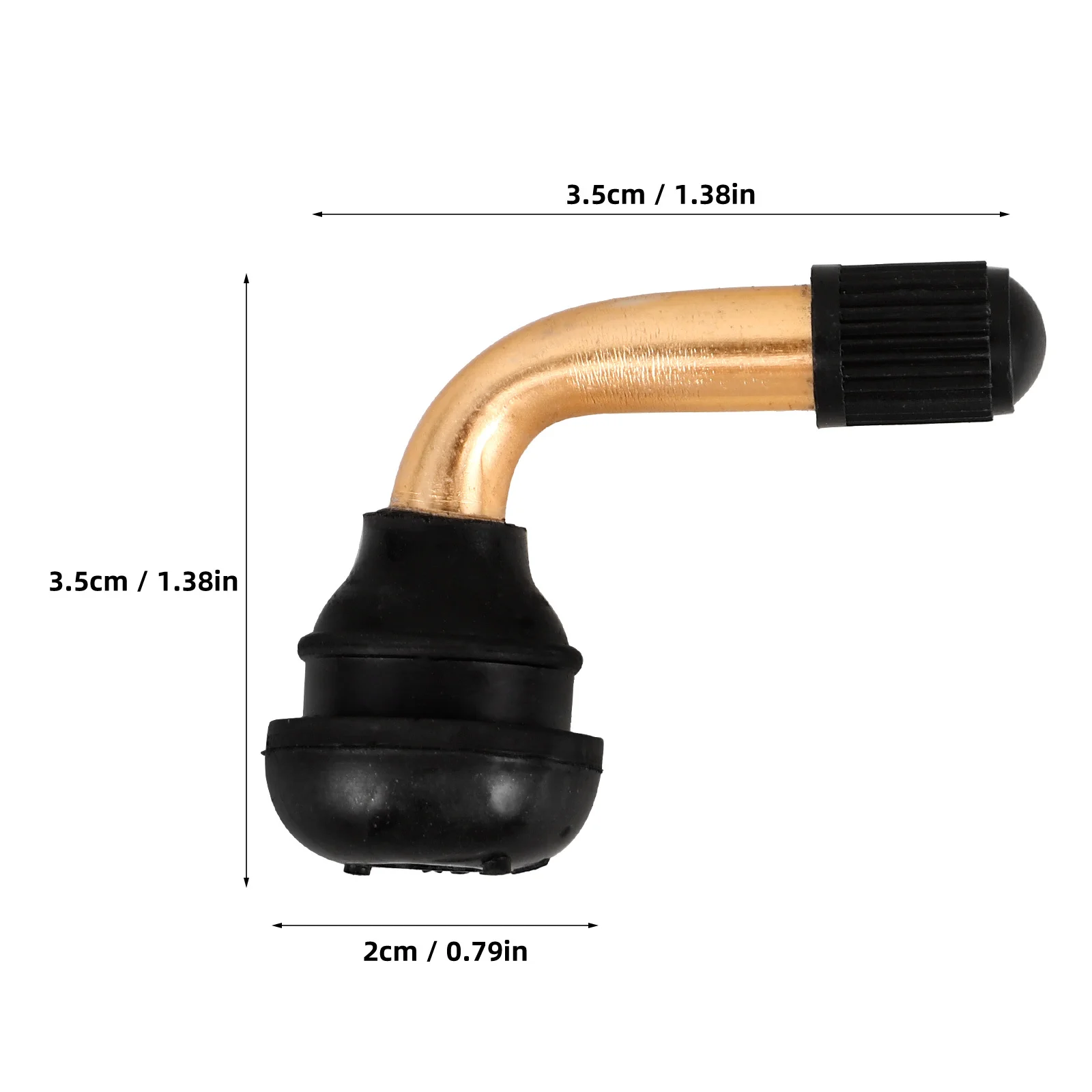 موسع جذع لإطارات الدراجات النارية، وصلة صمام مطاطية شديدة التحمل متوافقة مع الدراجات النارية الكهربائية Atv #5