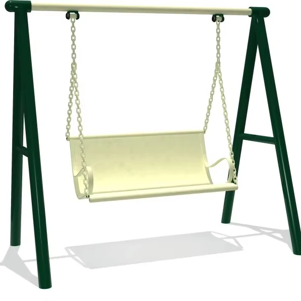 High-quality Children's Outdoor Metal Swing Set Multiple People Seat Circular Swing Large Outdoor Amusement Equipment