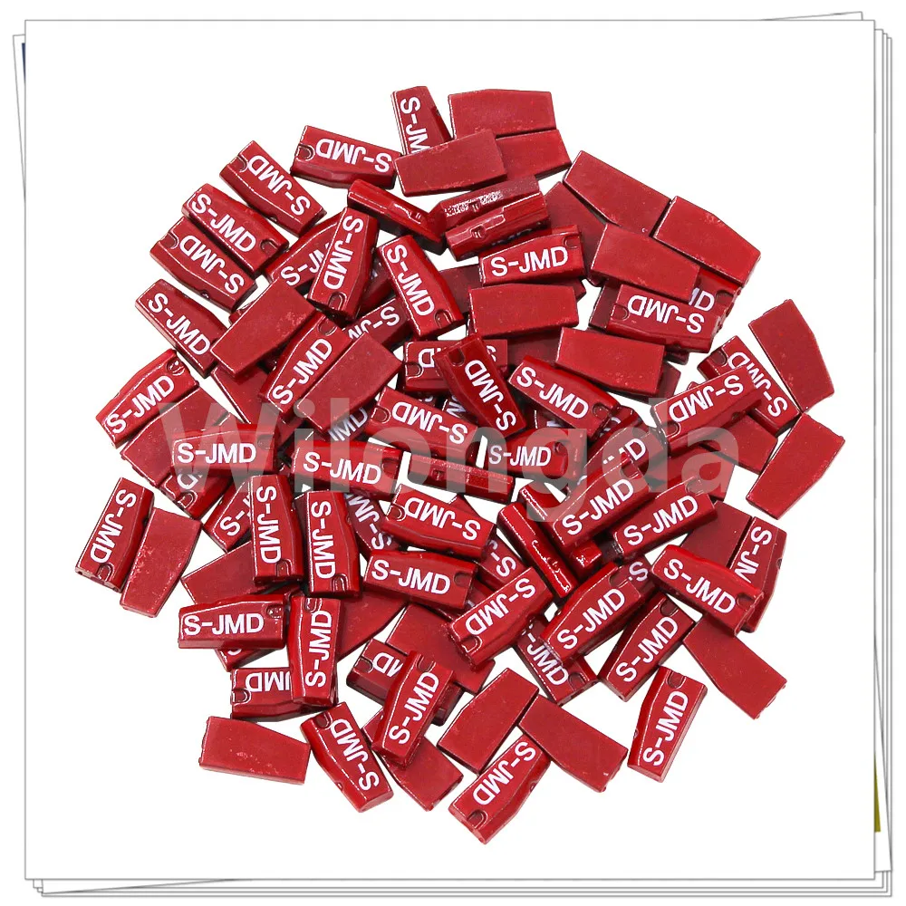 2023 10pcs/Lot JMD King Blue / Super Red Chip JMD48/JMD46 ID46 Car Key Chips for Handy Baby/E-baby Key Programmer