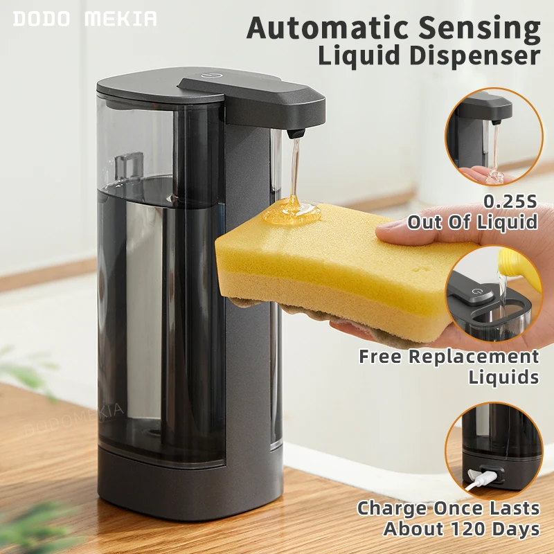 Automatic Dishwashing Machine Sensor Intelligent Hand Washing Machine Kitchen Hand Sanitizer Soap Dispenser
