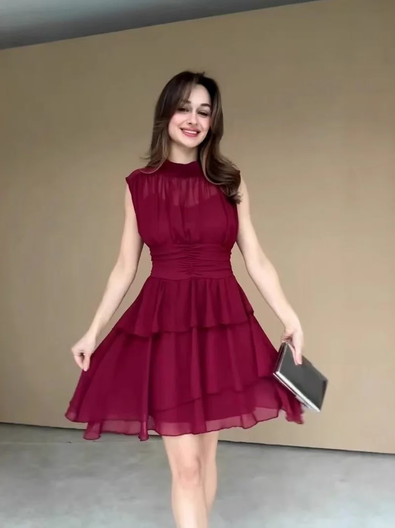 تنورة كعكة Ele round Ne Svel Dr Waist Cinched ort A-Line Dr للتاريخ والارتداء اليومي عالي الخصر ort Dr #1