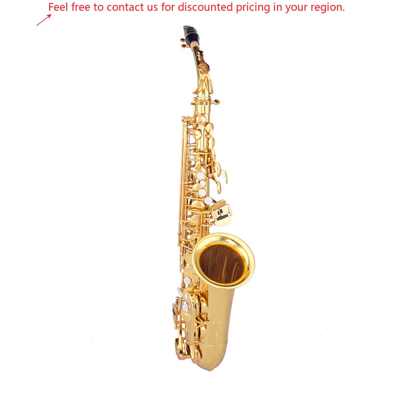 

Taishan Brand Gold Lacquer Eb Tone Phosphor Brass Material Alto Saxophone