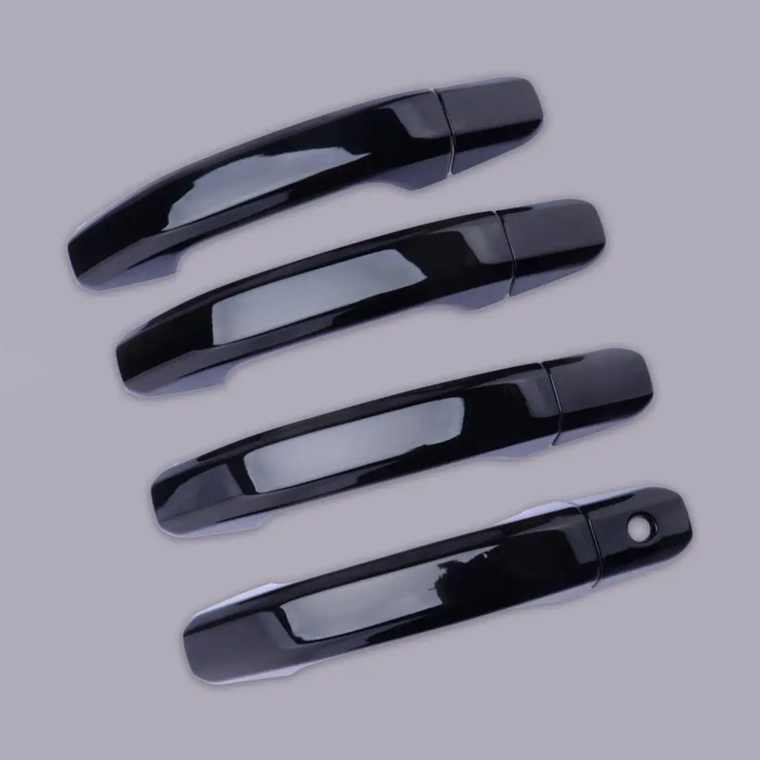 

8Pcs Exterior Door Handle Covers Trims Black ABS Fit for GMC Sierra Chevy Silverado 1500 2500 3500 Tahoe Suburban