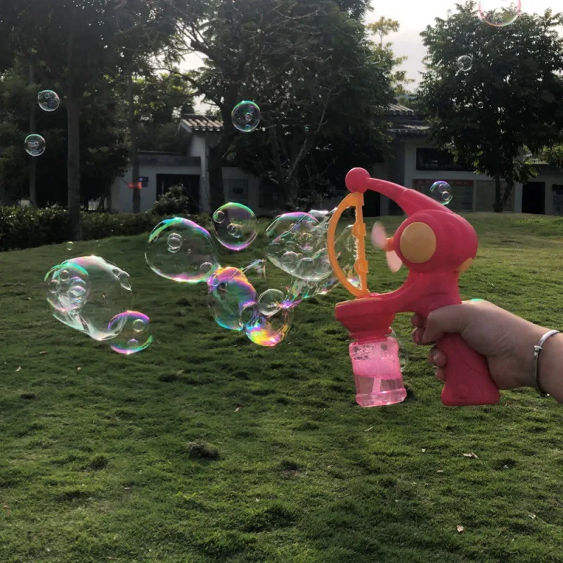 

Auto Bubble Machine,Gun with One-Hand Operation & Easy Clean, Safe Material Kids Toy for Outdoor Park Play, Ideal Party Gift