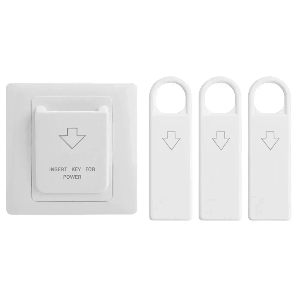 

40A 86 Type Security Protection Control System Power Supply Hotel Magnetic Card Switch Energy Saving Switch Insert Key For Power