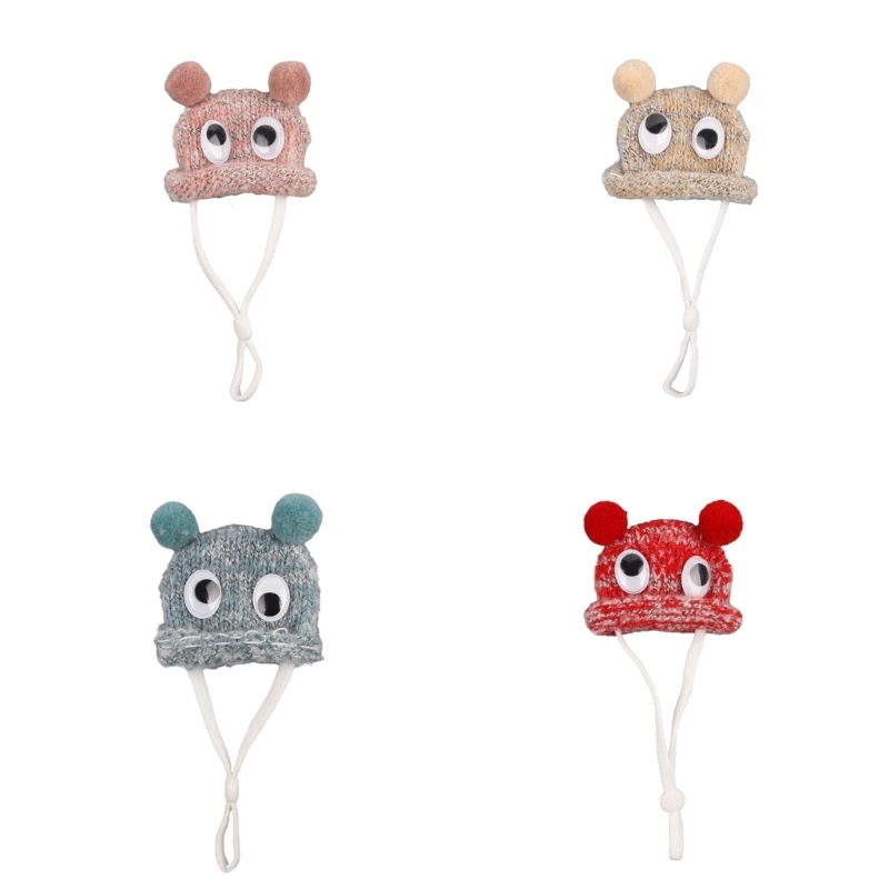 Small Animals Hat Adjustable Strap Comfortable Mini Tiny Hamster Hat Dropshipping