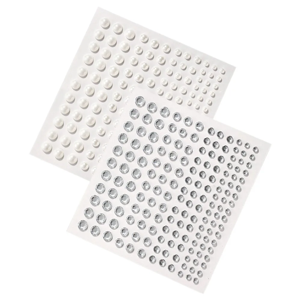 

Pearl Face Makeup Tear Diamond Gems for Decals Decorative Rhinestone Sticker Scrapbook
