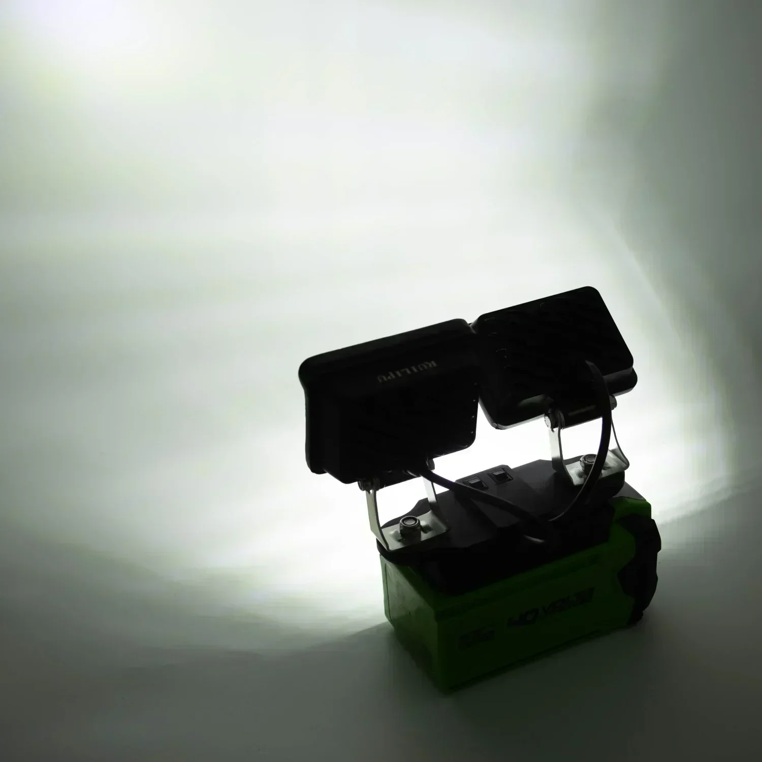 Portable LED Work Light For GREENWORKS 40V Wireless Outdoor Double Headlight Max Lithium Battery Power Tool Accessories
