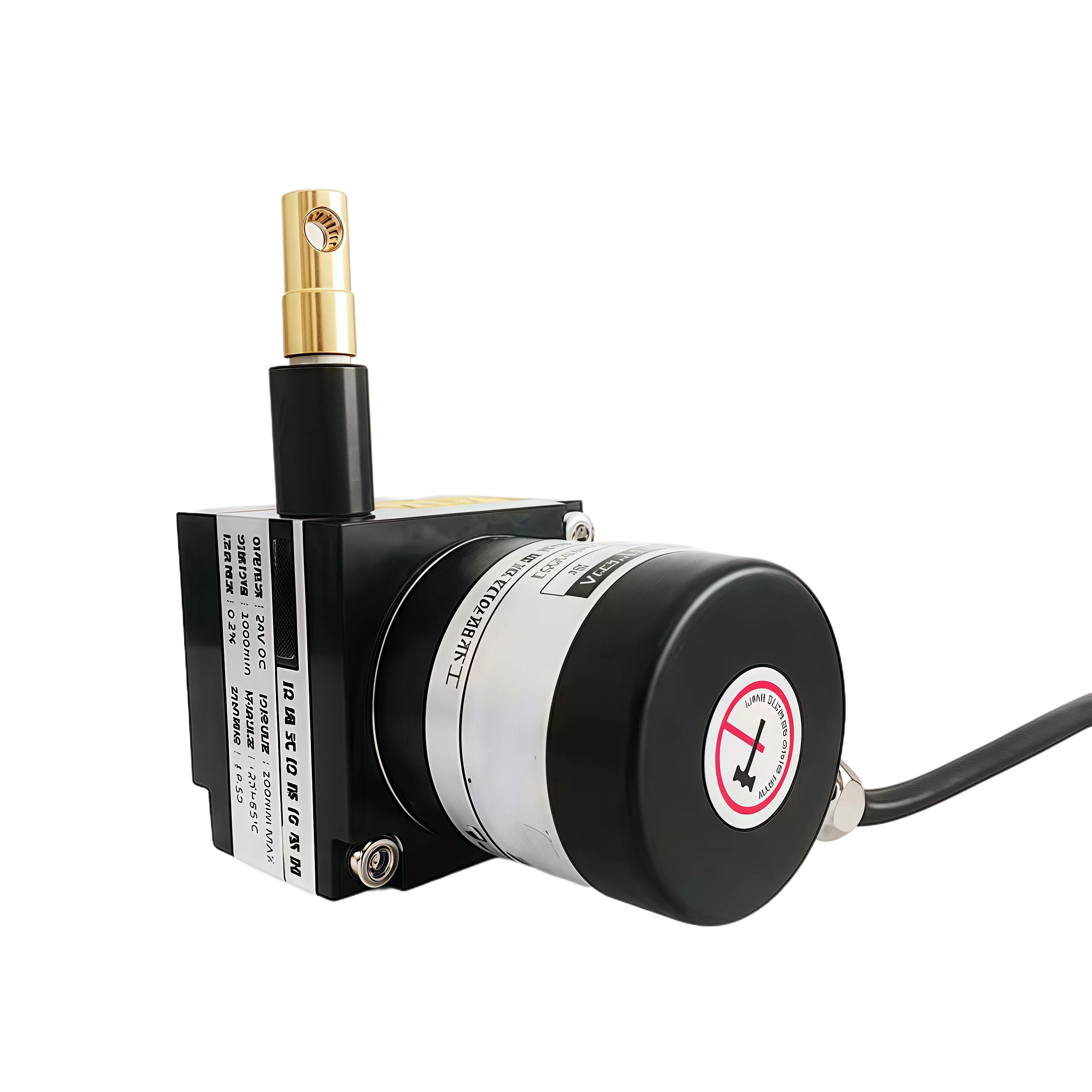 السكتة الدماغية 5000 مللي متر سحب حبل النزوح الجهد رسم سلك الاستشعار الخطي موقف التشفير سلسلة محول #2