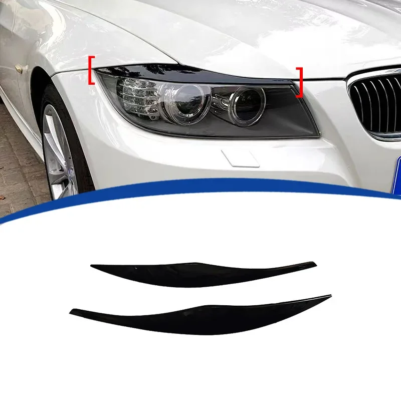 Suitable for non-destructive installation BMW 3 Series E90 lamp eyebrow sticker 05-11