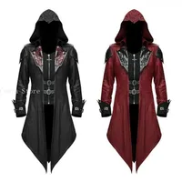 2024 New Medieval Assassin Game Assassins Creed Cosplay Costume Edward Streetwear Hooded Jacket Outwear Halloween Party Clothing